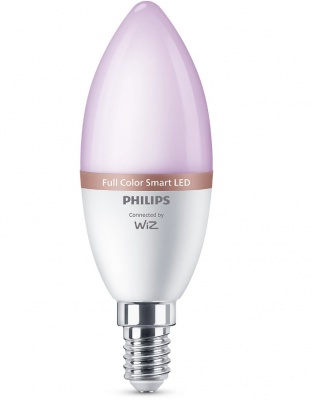 WiZ Philips Smart WiFi Candle C37 E14 4.9W 470Lm RGB, 3pcs pack Wizarding World