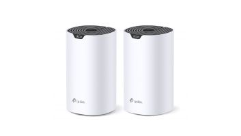TP-LINK | AC1900 Whole Home Mesh Wi-Fi System | Deco S7 (2-pack) | 802.11ac | 10/100/1000 Mbit/s | Ethernet LAN (RJ-45) ports 1 | Mesh Support Yes | MU-MiMO Yes | No mobile broadband | Antenna type Internal