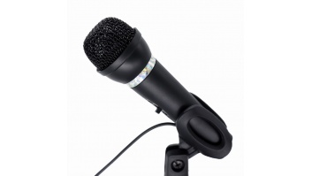 Gembird | Condenser Microphone with Desk-stand | MIC-D-04 | 3.5 mm jack | Black