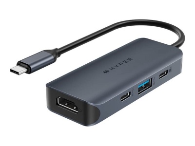 Hyper HyperDrive EcoSmart Gen.2 Universal USB-C 4-in-1 Hub w 100 W PD Power Pass-thru