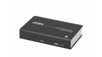 2-Port True 4K HDMI Splitter | VS182B | Aten | Input: 1 x HDMI Type A Female; Output: 2 x HDMI Type A Female