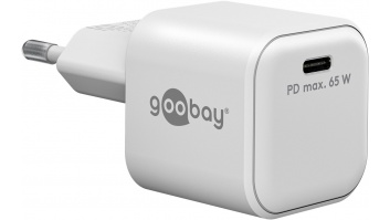 Goobay 65370 USB-C USB-C TM Dual Fast Charger (36 W), White