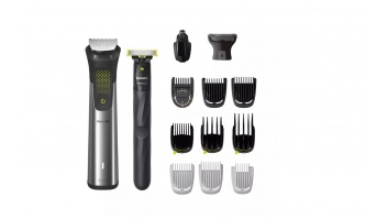 All-in-One Trimmer | MG9552/15 | Cordless | Wet & Dry | Number of length steps 27 | Silver/Black/Green