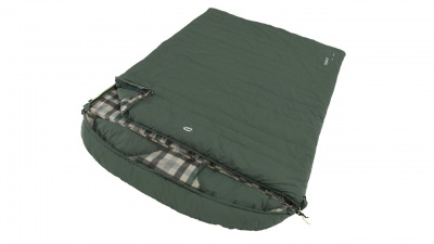 Outwell Camper Lux Double, Both Side Zipper, Green