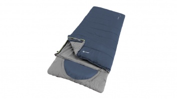 Outwell Contour Lux Sleeping Bag, Left zipper, Deep Blue