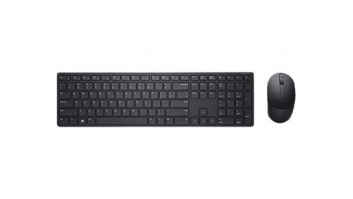 Dell KM5221W Pro | Keyboard and Mouse Set | Wireless | Ukrainian | Black | 2.4 GHz