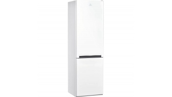 Indesit LI8 S2E W 1 Refrigerator, E, Free-standing, Combi, Height 1.89 m, Net fridge 228 L, Net freezer 111 L, White