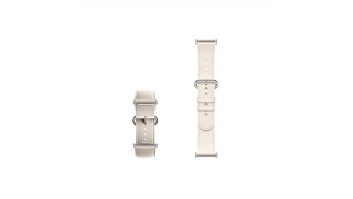 Xiaomi Leather Quick Release Strap, Cream white Xiaomi