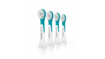Philips Sonicare Toothbrush Heads HX6034/33 Heads For kids Number of brush heads included 4 Number of teeth brushing modes Does not apply  Aqua
