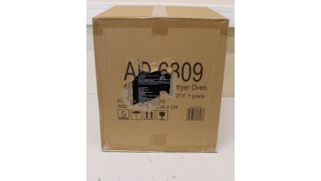 SALE OUT. Adler AD 6309 Airfryer Oven, Capacity 13L, 8 programs, Black AD 6309 | Airfryer Oven | Power 1700 W | Capacity 13 L | Stainless steel/Black | DAMAGED PACKAGING, SCRATCHES ON TOP AND SIDE