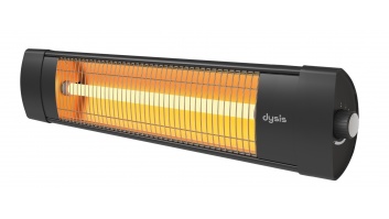 Simfer Indoor Thermal Infrared Quartz Heater Dysis HTR-7407 Infrared 2300 W Suitable for rooms up to 23 m² Black N/A