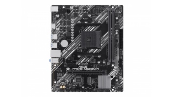 ASUS PRIME A520M-R | Processor family AMD A520 | Processor socket 1 x Socket AM4 | 2 DIMM slots - DDR4, ECC, unbuffered | Supported hard disk drive interfaces SATA-600 (RAID), 1 x M.2 | Number of SATA connectors 4