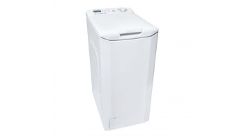 Candy | CST 06LET/1-S | Washing machine | Energy efficiency class D | Top loading | Washing capacity 6 kg | 1000 RPM | Depth 60 cm | Width 41 cm | LED | Drying capacity  kg | NFC | White