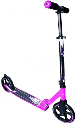 Muuwmi Aluminium Scooter skrejritenis 205 mm, rozā