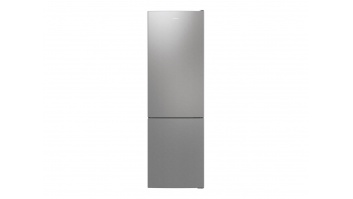 Candy | CCT3L517ES | Refrigerator | Energy efficiency class E | Free standing | Combi | Height 176 cm | No Frost system | Fridge net capacity 186 L | Freezer net capacity 74 L | Display | 39 dB | Silver