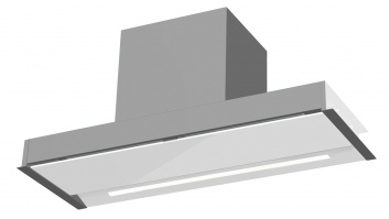 CATA RENOVA PURE AIR MNV90 GWH Hood, Width 90 cm, Max 1400 m³/h, LED, Stainless Steel