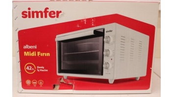 SALE OUT.Simfer M4251R0W Midi Oven, Electric, Capacity 37 L, Mechanical control, White Simfer Midi Oven M4251R0W 37 L 650 W White DAMAGED PACKAGING, SCRATCHES IN SIDE | Midi Oven | M4251R0W | 37 L | 650 W | White | DAMAGED PACKAGING, SCRATCHES IN SIDE