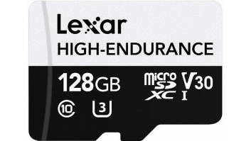Lexar 128GB High-Endurance micro SDHC UHS-I
