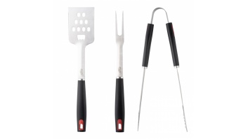 Adler AD 6727 Grill utensil set with Carrying case, Stainless Steel/Black