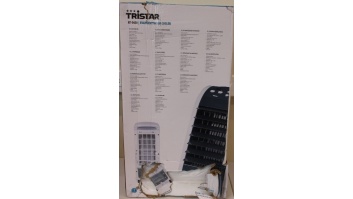 SALE OUT.Tristar AT-5450 Air conditioner, White Tristar DAMAGED PACKAGING, SCRATCHES ON FRONT | DAMAGED PACKAGING, SCRATCHES ON FRONT