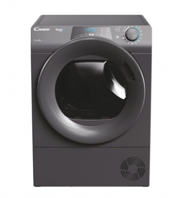 Candy RP4 H7A2TRER-S Dryer Machine, A++, Front loading, 7 kg, Depth 48,6 cm, Anthracite