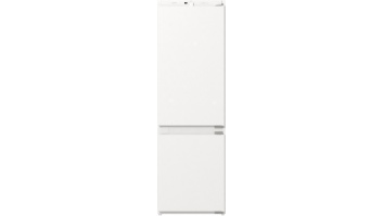 Gorenje NRKI418EE1 Refrigerator, E energy class, Built-in, Bottom freezer, Height 177 cm, Net Fridge 180 L, Net Freezer 68 L, White