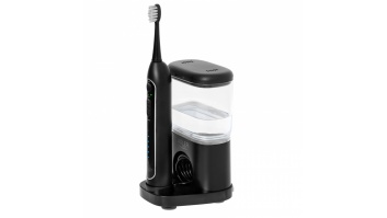 Adler 2-in-1 Water Flossing Sonic Brush | AD 2180b | Rechargeable | For adults | Number of brush heads included 2 | Number of teeth brushing modes 1 | Black