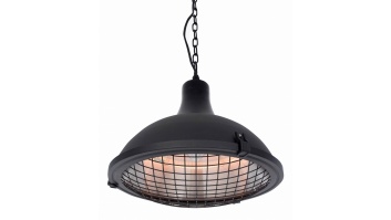 SUNRED | Heater | IND-2100H, Indus II Bright Hanging | Infrared | 2100 W | Number of power levels | Suitable for rooms up to m² | Black | IP44