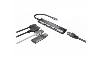 Natec | Multi-Port Adapter | Fowler Go | USB Type-C
