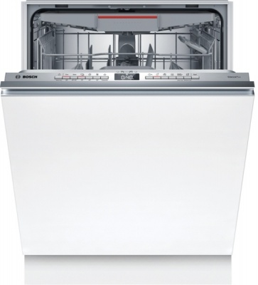 Bosch | Bosch Serie | 4 | Pilnībā integrēts | SMV4EMX71S | Platums 60 cm | Augstums 82 cm | B klase | Eko programmas nominālā jauda 14 | Wi-Fi | Balts