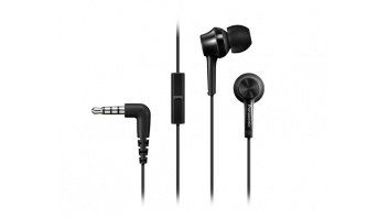Panasonic | Canal type | RP-TCM115E-K | Wired | In-ear | Microphone | Black