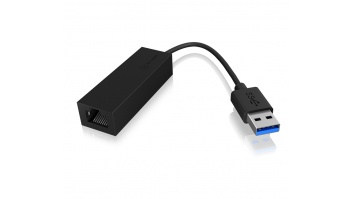 Raidsonic | USB 3.0 (A-Type) to Gigabit Ethernet Adapter | IB-AC501a