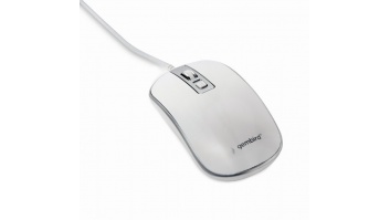 Gembird | Optical USB mouse | MUS-4B-06-WS | Optical mouse | White/Silver