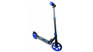 Akcija! Muuwmi Aluminium Scooter skrejritenis 200 mm, melns/zils