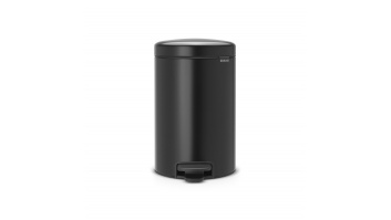 BRABANTIA atkritumu tvertne ar pedāli NewIcon, 12 l, Matt Black