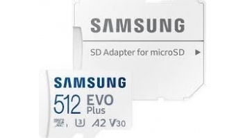 MEMORY MICRO SDXC EVO+ 512GB/V30 W/A MB-MC512SA/EU SAMSUNG
