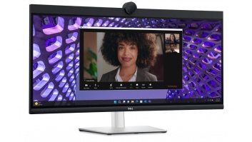 LCD Monitor|DELL|P3424WEB|34"|Curved/21 : 9|Panel IPS|3440x1440|21:9|60Hz|5 ms|Speakers|Camera 4MP|Swivel|Height adjustable|Tilt|210-BFOB