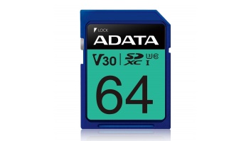 MEMORY SDXC 64GB V30/ASDX64GUI3V30S-R ADATA