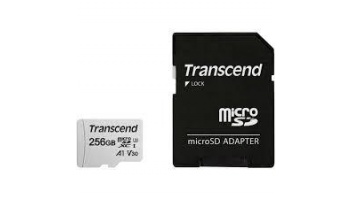MEMORY MICRO SDXC 256GB W/ADAP/C10 TS256GUSD300S-A TRANSCEND
