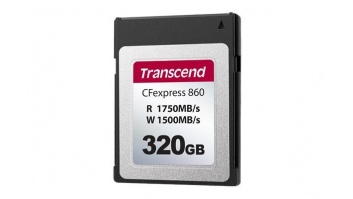 MEMORY COMPACT FLASH 320GB/CFE TS320GCFE860 TRANSCEND