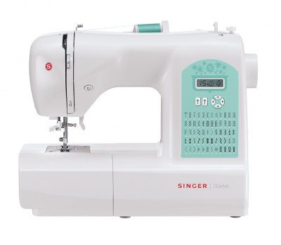 Sewing machine | Singer | STARLET 6660 | Number of stitches 60 | Number of buttonholes 4 | White
