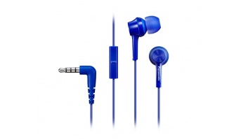 Panasonic | Canal type | RP-TCM115E-A | Wired | In-ear | Microphone | Blue