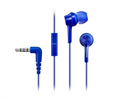 Panasonic | Canal type | RP-TCM115E-A | Wired | In-ear | Microphone | Blue