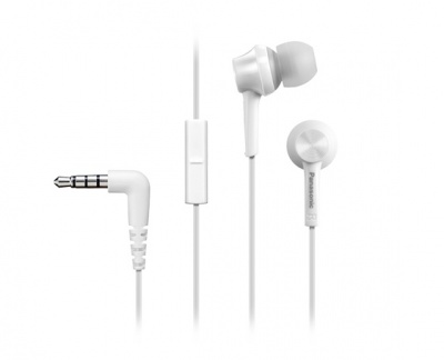 Panasonic | Canal type | RP-TCM115E-W | Wired | In-ear | Microphone | White