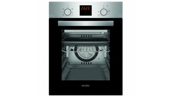 Simfer | Oven | 4207BERIM | 47 L | Multifunctional | Manual | Pop-up knobs | Height 54.1 cm | Width 45 cm | Stainless steel