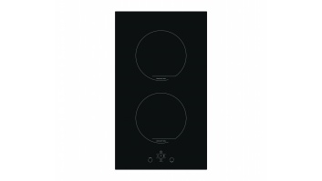 Simfer | Hob | H3.020.DEISP | Induction | Number of burners/cooking zones 2 | Touch | Timer | Black