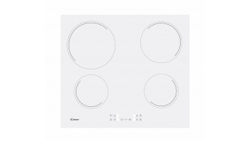 Candy | Hob | CH64CCW | Vitroceramic | Number of burners/cooking zones 4 | Touch | White