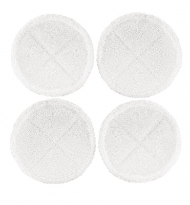 Bissell | SpinWave Pads - 4 x Soft | White