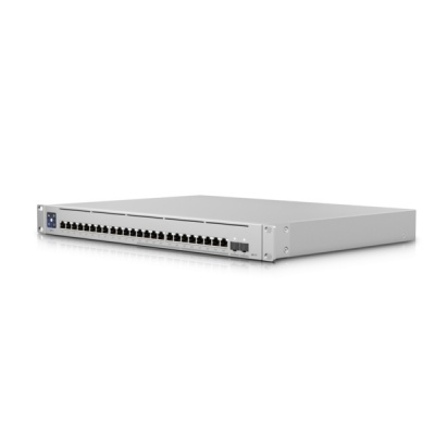 Ubiquiti | Switch Enterprise 24 PoE | USW-Enterprise-24-PoE | Managed L3 | Rackmountable | 1 Gbps (RJ-45) ports quantity 12x10/100/1000 Mbps + 12x100/1000/2500 Mbps | SFP ports quantity 0 | SFP+ ports quantity 2 | PoE+ ports quantity 24 | Power supply typ