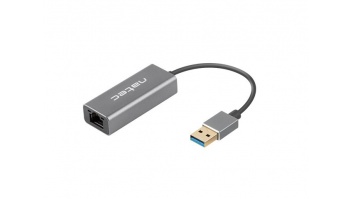 Natec Ethernet Adapter, Cricket USB 3.0, USB 3.0 to RJ45, Black | Natec | Ethernet Adapter Network Card | NNC-1924 Cricket USB 3.0